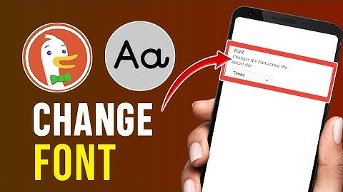 How to Change Font on Duckduckgo for Beginners (2025) || Tech Insights