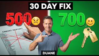 Celebrity FIX YOUR CREDIT IN 30 DAYS! The "500 Score" Secret to Buying a House Net Worth