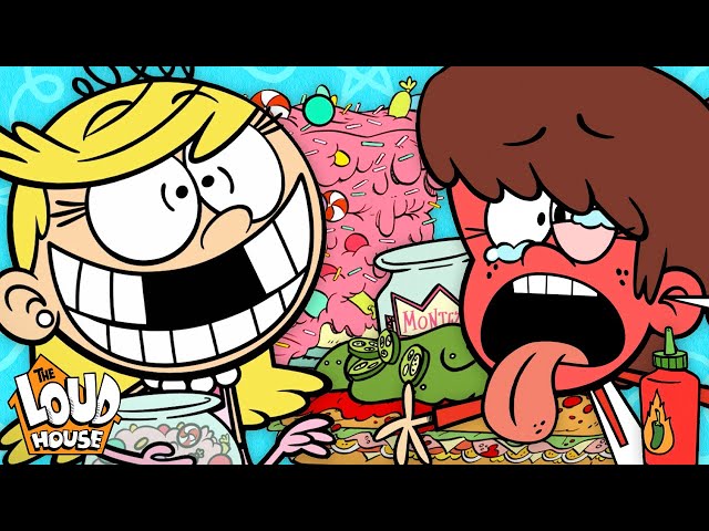 Loud Family Ultimate Food Marathon! w/ the Casagrandes | 40 Minute Compilation | The Loud House class=