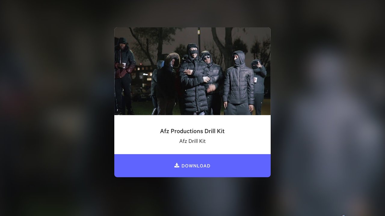 *FREE* Uk Drill Kit/Sample Pack