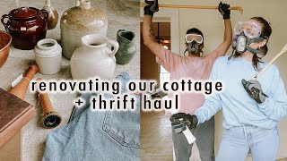 renovating our house + THRIFT HAUL | XO, MaCenna Vlogs