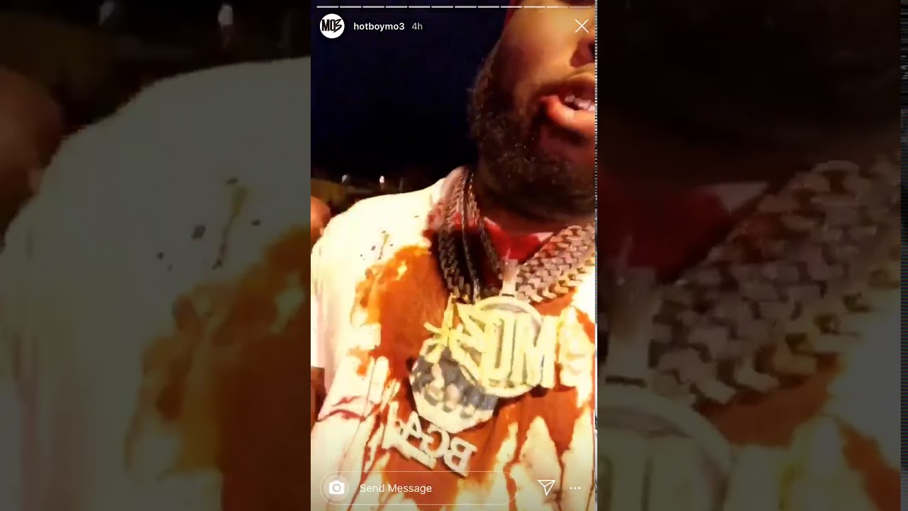 RAPPER MO3 ALLEGEDLY SHOT IN HEAD (INSTAGRAM STORY) - YouTube