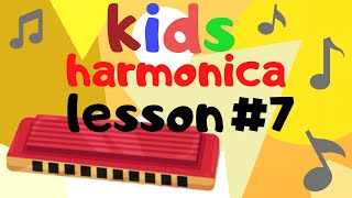 Harmonica Lessons for Kids: Lesson 7 (Barney Song, part 1) screenshot 2