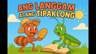 Si Langgam at si Tipaklong | Kwentong Pambata | Maikling Kwento na may Aral