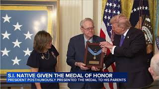 Staten Island given medal of honor posthumously