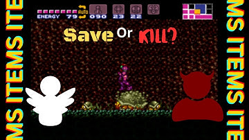 Save Or Kill The Animals? Super Metroid 100% Playthrough (pt.5)