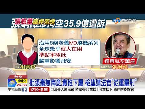 掏空遠航35.9億遭起訴 張綱維"滄桑白髮"一臉憔悴│中視新聞 20200730