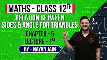 Relation Between Sides & Angle for Triangles | Ch5 | L1 | By Nayan Jain | NIOS पाठशाला |NIOS Board
