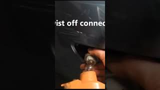 Ford Focus how to replace front indicator bulb #ford #focus  #marksgarage