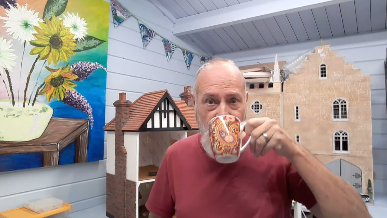 Ashcroft Hall dollhouse commission   part 1 of 3