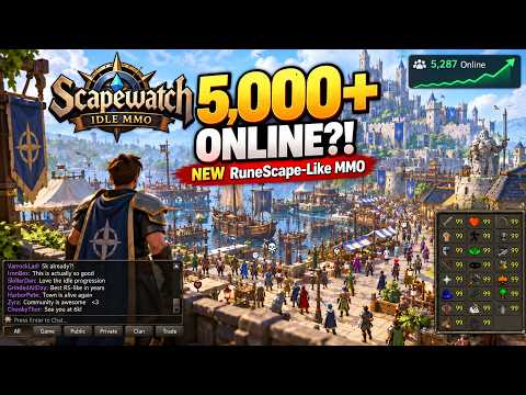 This NEW RuneScape-Like Idle MMO Is BLOWING UP… | Scapewatch
