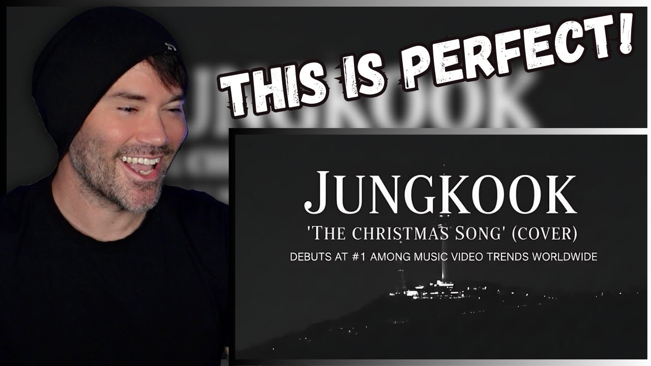 Рождественская песня (кавер) в исполнении Чонгука | Реакция метал-вокалиста