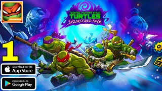 TMNT Splintered Fate Gameplay Walkthrough | Apple Arcade | Part 1 #tmnt #rhodegamer #iosgameplay screenshot 4
