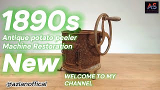 1980s Antique Potato Peeler Restoration \/1980s machine\/ Azlan official