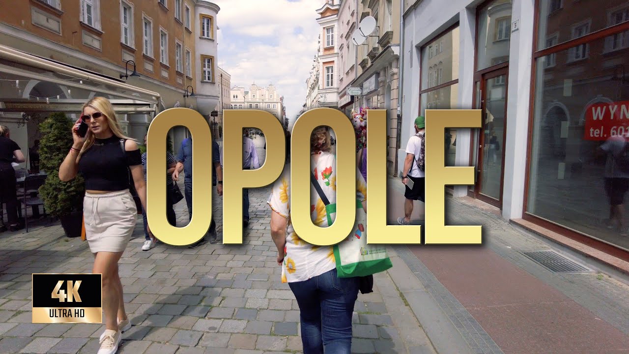 Opole | Wiosna 2022 | Spacer Opole | Binaural Audio 🎧 [4k]