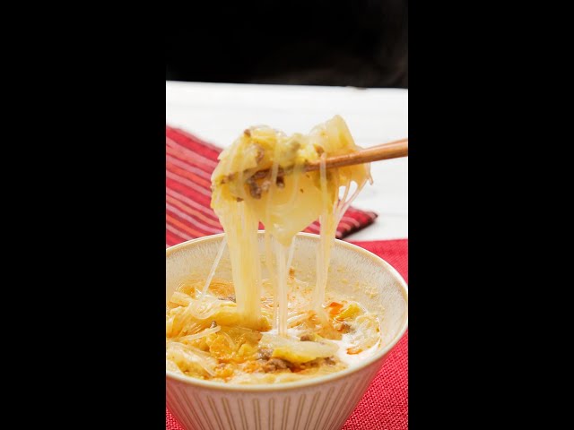 【フライパン一つで完成♪】白菜たっぷり！コクうま担々スープ♡Collaboration With DAIGOも台所/Tantanmen with Chinese Cabbage