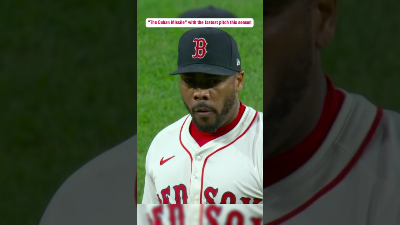 Aroldis Chapman's 103.8-mph pitch 