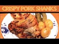 Crispy Pork Shanks / Pork Knuckles Cooked in Oven / German Oktoberfest Sweinhaxe - Recipe #95