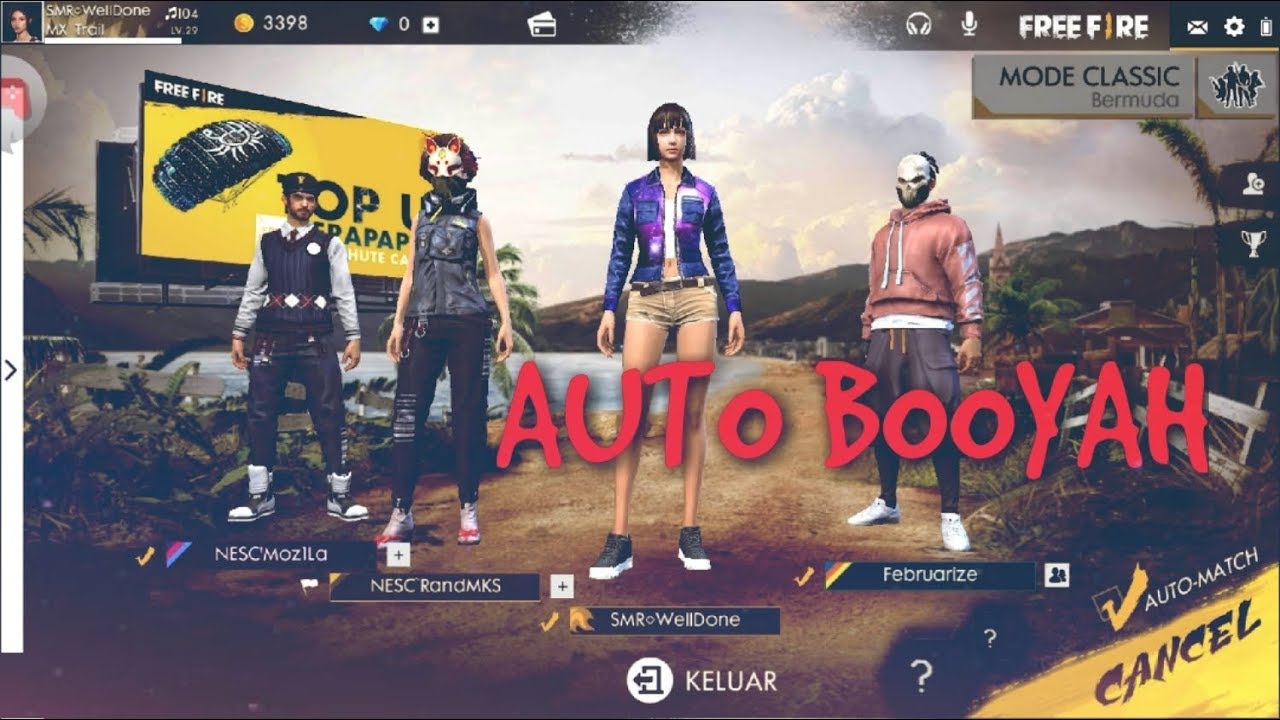 Mabar sama bang Moz1la dan bang RandaMKS - FREE FIRE INDONESIA