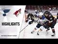 Blues @ Coyotes 4/17/21 | NHL Highlights