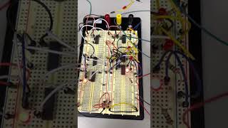 Proof of working 3 bit ripple counter