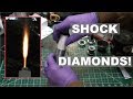 Shock Diamonds! DIY APCP Rocket Propellant Test Supersonic Exhaust - ElementalMaker