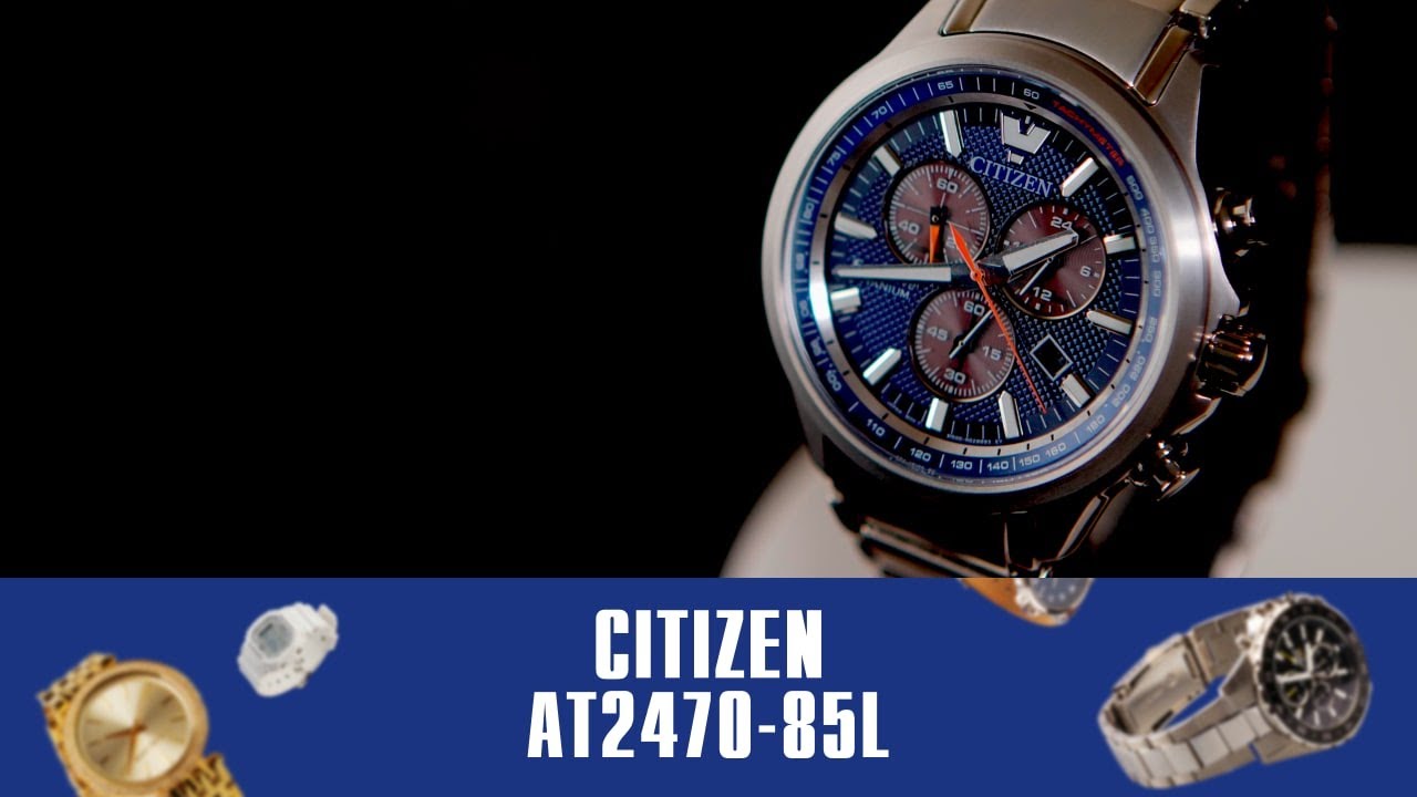 CITIZEN AT2470-85L. Обзор\Review by secunda.com.ua