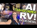 Join our Luxury Electric RV Tour of this Futuristic AI Transformer Home