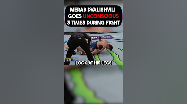 Merab Dvalishvili goes unconscious 3 times during fight #shorts #merabdvalishvili #ufc #mma