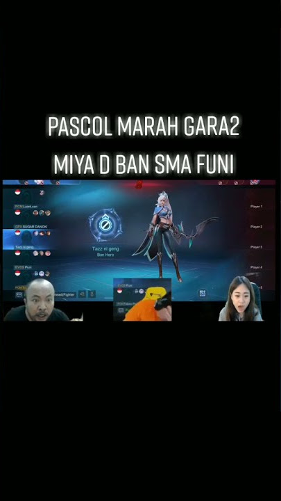 Funi Ban Miya Pascol?Bahaya ni!!||STORY WA||MLBB|| #Shorts