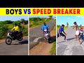 Types of boys vs speed breaker   amazing brothers comedy shorts funny funny.