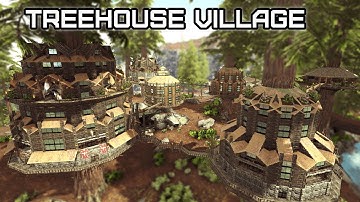 ARK: Treehouse - Village Build!
