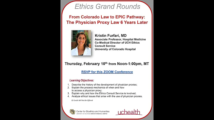 From Colorado Law to EPIC Pathway: The Physician P...