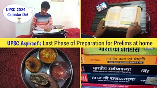 UPSC 2024 calendar Out  Life of an*IAS aspirant | UPSC Preparation