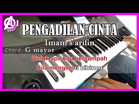 PENGADILAN CINTA - Imam S Arifin - Karaoke Dangdut Korg Pa300