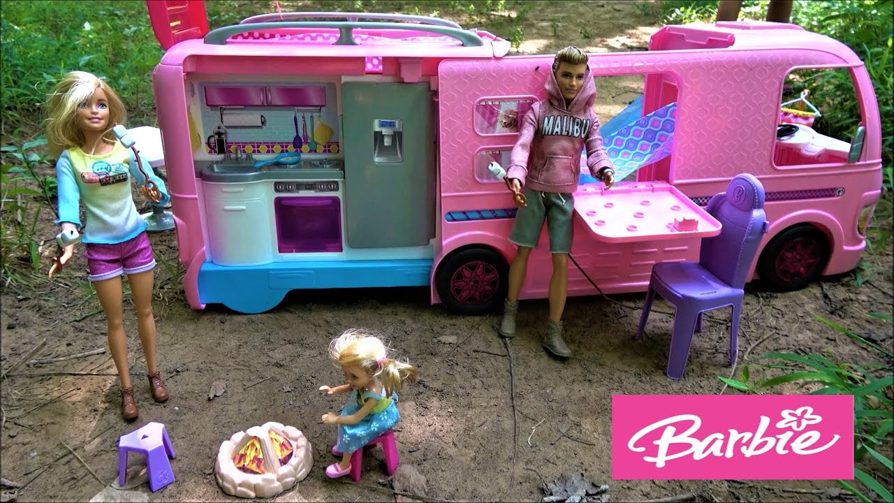 barbie and ken camping trip