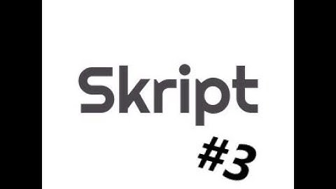 Skript#3 | Creating Custom Items