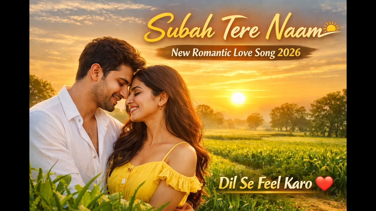 🔥 “Subah Tere Naam 🌅 | New Romantic Love Song 2026 | Dil Se Feel Karo”