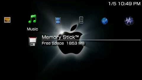 PSP Theme apple_6 PSP-Themes.NET