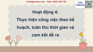 Giáo án PowerPoint Chủ đề 2: Hoạt động 3,4,5 | GA điện tử HĐTN 12 chân trời sáng tạo bản 2