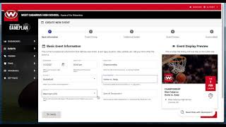 Adding New Events in Ticket Spicket Gameplan