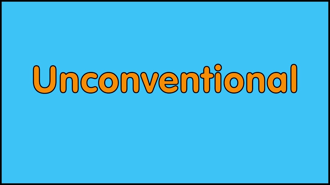 Unconventional - Video found by The Fearful Dude. Video uploaded to Unlisted Videos by The Fearful Dude.