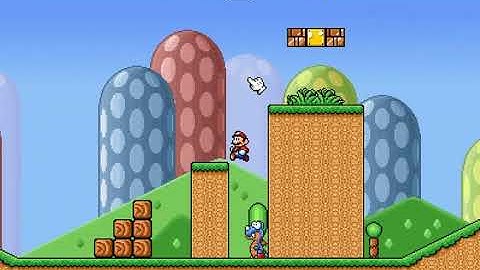 SMBX 1.4.4 Custom Level: Emerald Valley (World 1-1) [OLD]