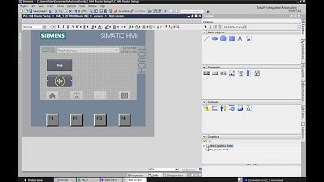 Siemens TIA Portal & KTP400 HMI (Creating a Stop Start Station on the HMI)
