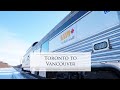 VIA Rail "The Canadian" / Toronto to Vancouver (Part 1)