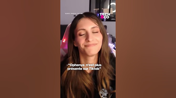 Ophenya: le compte de l'influenceuse controversée banni de Tiktok