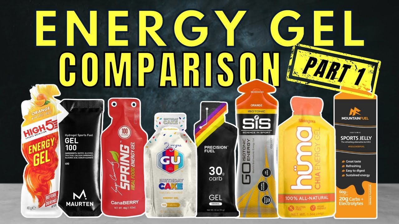 Testing & Ranking (SURPRISE!) The Best Energy Gels for Runners - HOW TO  FUEL A MARATHON & LONG RUN! 