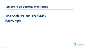 Introduction to SMS Surveys