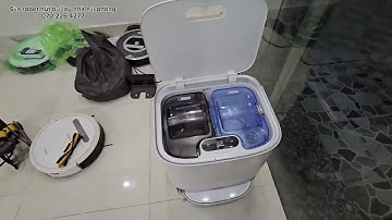 Sửa robot hút bụi dreame báo lỗi mực nước thấp( lỗi không giặt rẻ được)