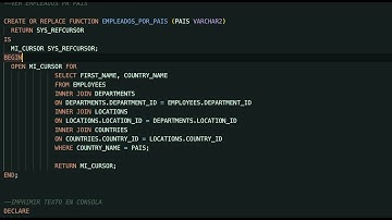 Oracle - Funciones en SQL